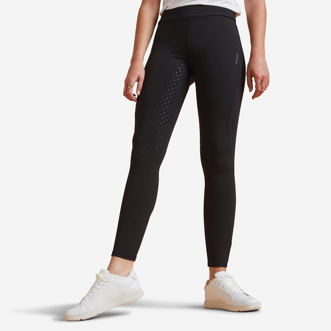 Women s Horse Riding Full Grip Leggings 500 Decathlon UAE