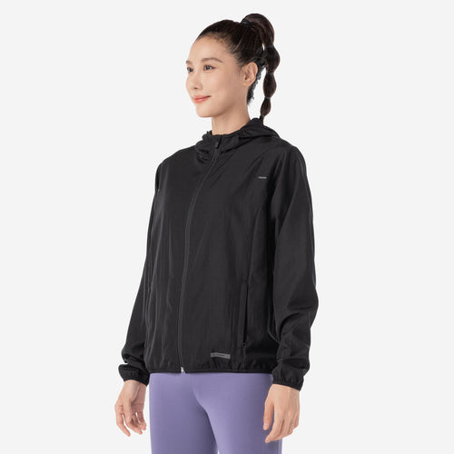 





Women's windproof running jacket - KIPRUN Run 100 Wind