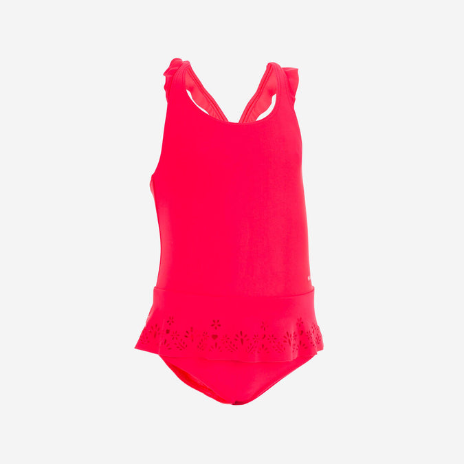 





Baby Girls' 1-Piece Miniskirt Swimsuit - Red, photo 1 of 5