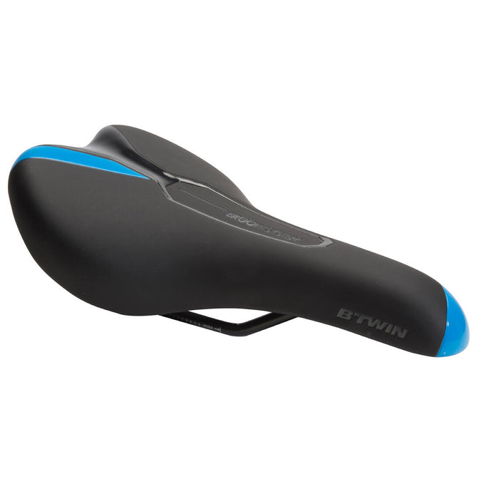 500 Sport Comfort Bike Saddle Blue