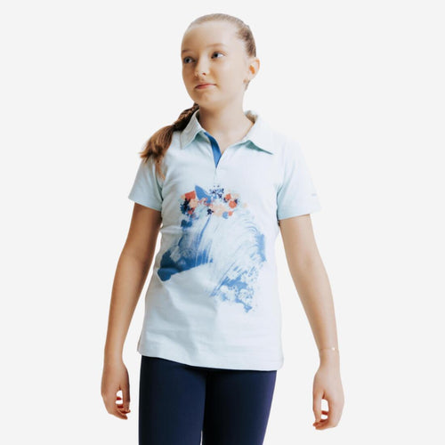 





Horse Riding Short-Sleeved Polo Shirt 100