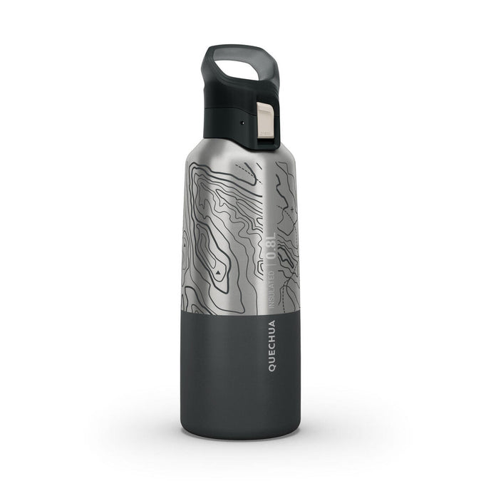 





0.8 L insulated stainless steel flask 900 with quick-release cap for hiking, photo 1 of 14