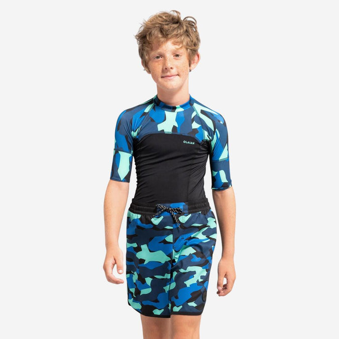 





Boy’s surfing anti-UV short-sleeved T-shirt - 500, photo 1 of 6