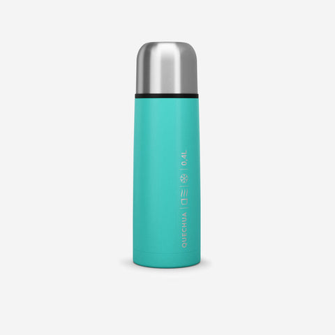 





Stainless steel 0.7 L insulated bottle with cup for hiking - metal