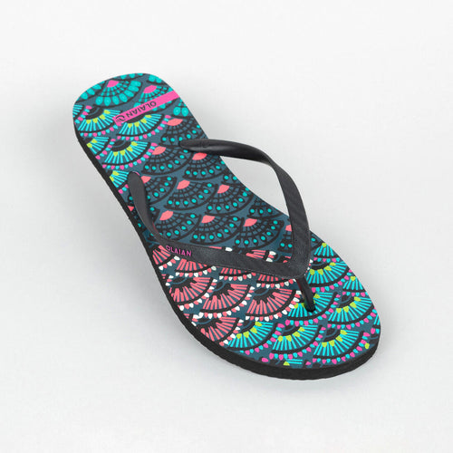 





TO 100S PRINT women's flip-flops - Zig