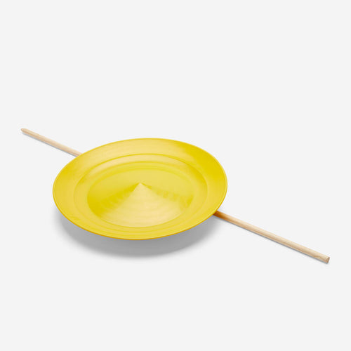 





Spinning Plate + Wooden Stick - Yellow