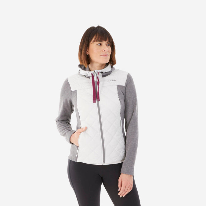 





Women’s Hiking Hooded Sweatshirt - NH100 Hybrid, photo 1 of 7