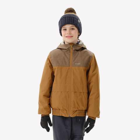 KIDS WARM AND WATERPROOF WINTER HIKING JACKET SH100 3.5 C 7 15 Y Decathlon UAE