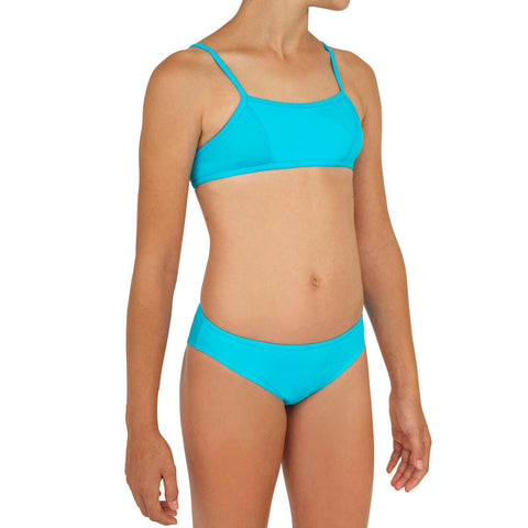 





Bali Girls' Two-Piece Crop Top Swimsuit