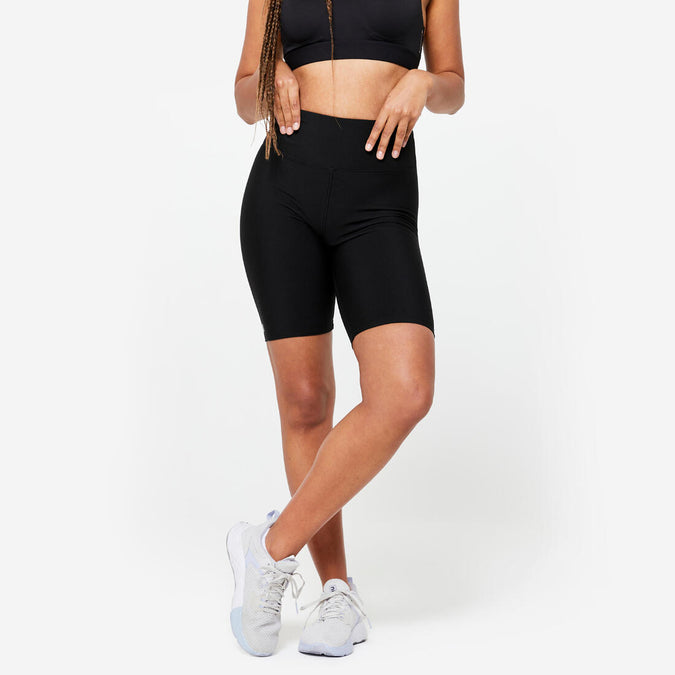 





Women's High-Waisted Fitness Cardio Cycling Shorts, photo 1 of 4