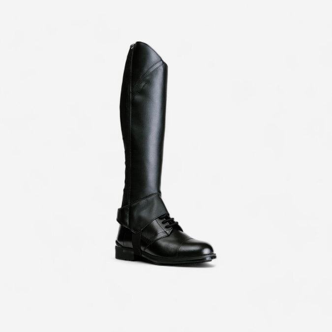 





Adult Horse Riding Half Chaps 500 - Black, photo 1 of 7