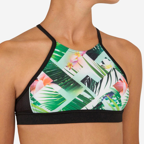 





Girl’s surf swimsuit crop top baha 900