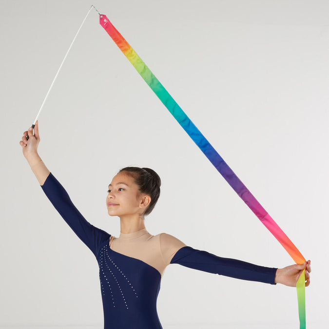 Rhythmic Gymnastics (RG) 6 m Ribbon - Multicoloured