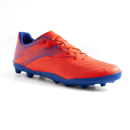 





Kids' Lace-up Firm Ground Football Boots Agility 140 FG
