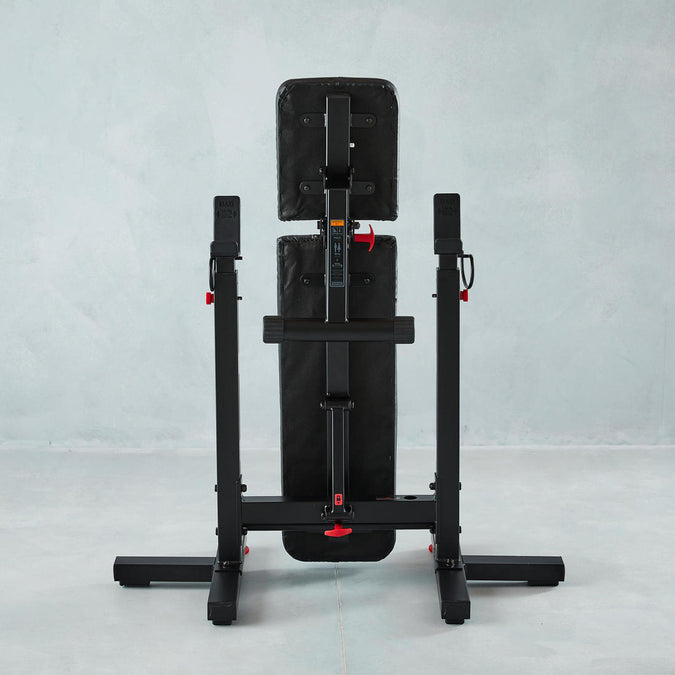 Foldaway deals weights bench