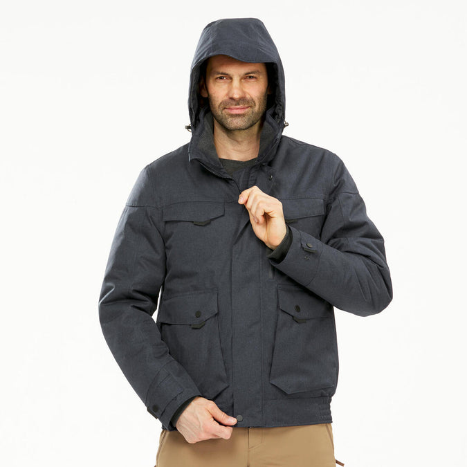 Raincoat for men|Buy Men's Hiking Full Zip Raincut Jacket|Decathlon.in