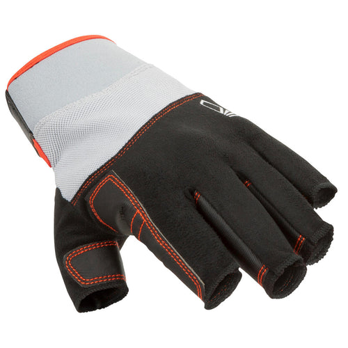 





Adult sailing fingerless gloves 500 - black