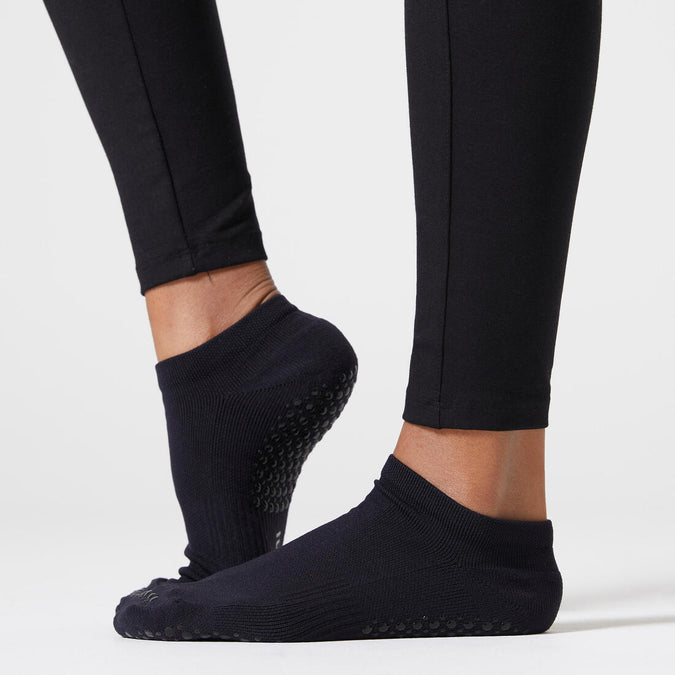 Women's Non-Slip Fitness Socks 500