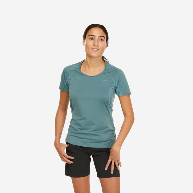 





Women's Mountain Walking Short-Sleeved T-Shirt MH500, photo 1 of 5