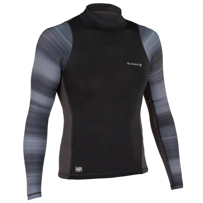 





Men's Surfing Long Sleeve UV Protection Top T-Shirt 500 - Black, photo 1 of 6