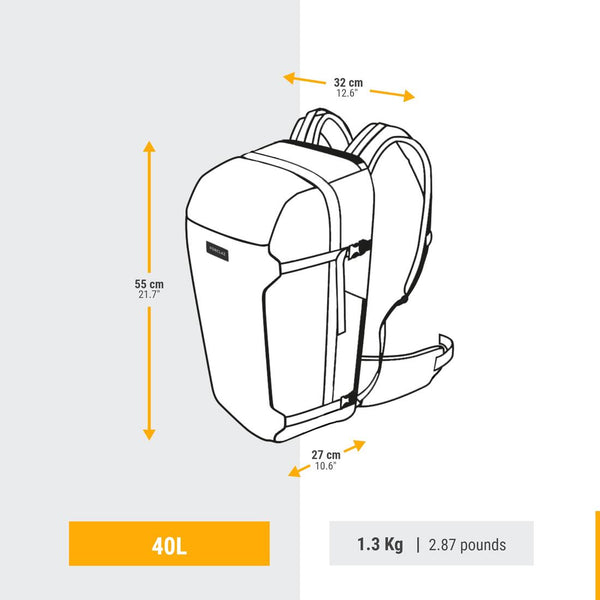 Travel Backpack 40 L - Travel 500 ORGANIZER | Decathlon UAE