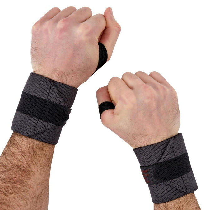 Bear Grips 2-Band Wrist Wraps. Ultimate Weightlifting Wrist wrap Support  Straps, for Crossfit WODs, Gym Workout, Weight Lifting, Gymnastics. for  Men, Women (Grey, 18) price in UAE,  UAE