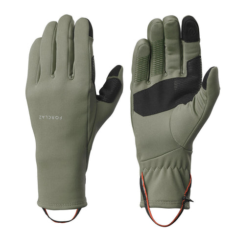 





Adult mountain trekking tactile stretch gloves - MT500