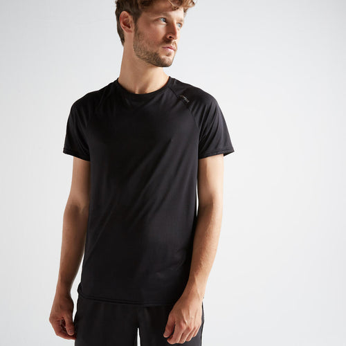 





Men's Cardio Fitness Training T-Shirt FTS 100 - Black