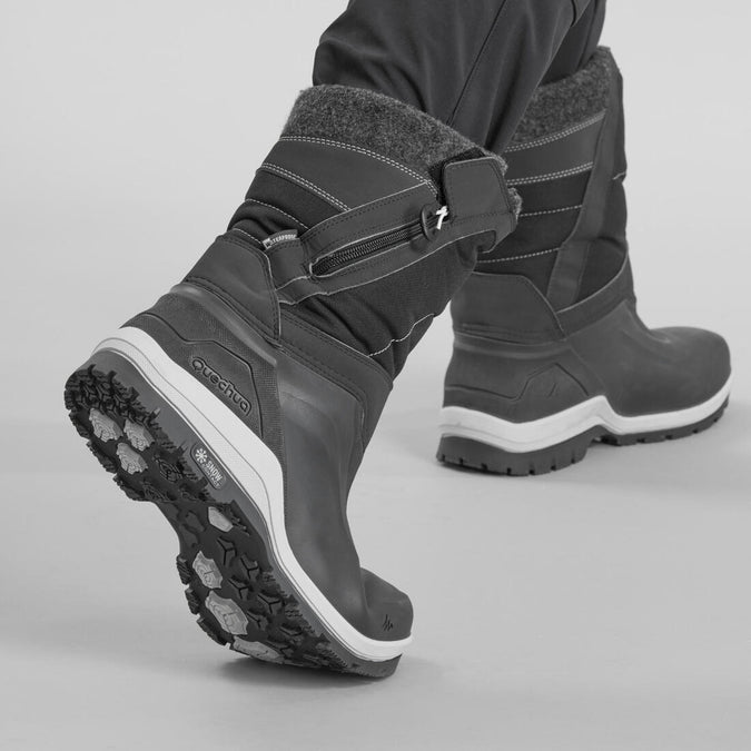 Decathlon snow hiking on sale boots