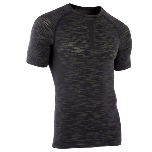 





Men's Breathable Short-Sleeved Crew Neck Weight Training Compression T-Shirt