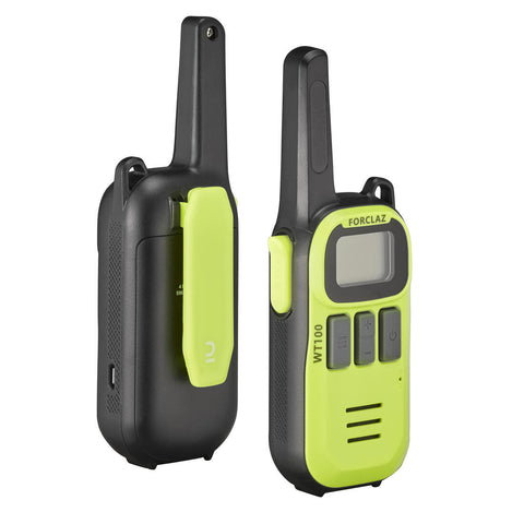 





Pair of USB rechargeable walkie talkies - 5 km - WT100