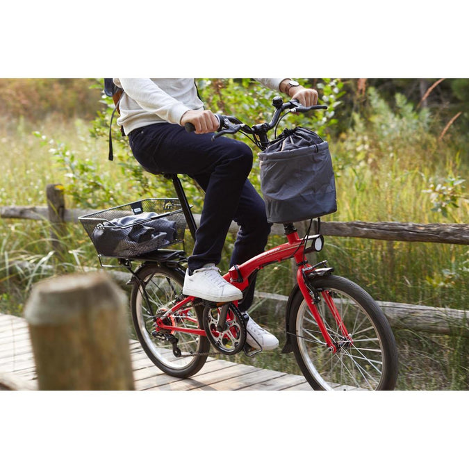 Folding cheap bike pannier