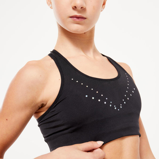 





Girls' Gymnastics Sports Bra 500, photo 1 of 6