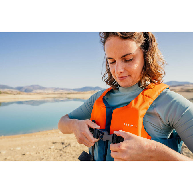 TRIBORD LJ100 100N AD Life Jacket (60-70 kg 132-154) : Amazon.in: Sports,  Fitness & Outdoors