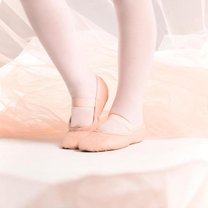 





Strapless Leather Full Sole Demi-Pointe Shoes Sizes 7.5C to 6.5, photo 1 of 7