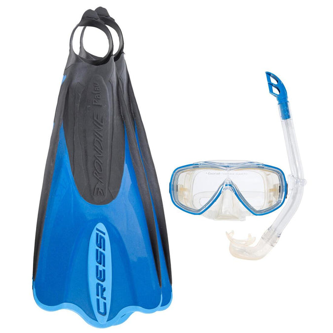 





Cressi PALAU ELASTIC snorkelling set - blue, photo 1 of 17