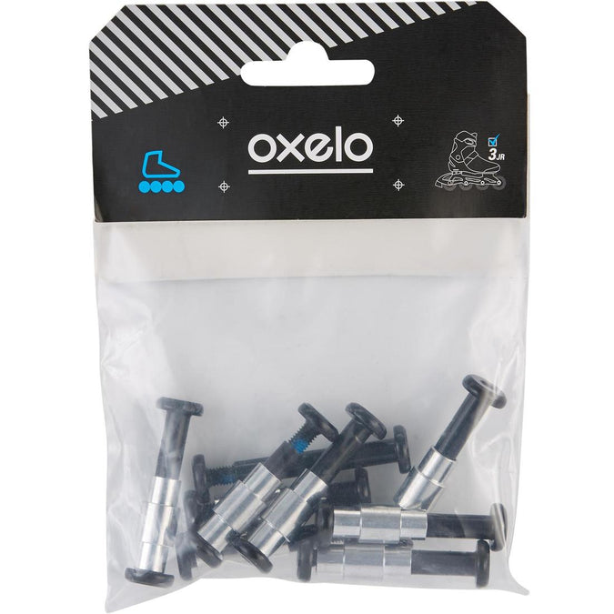 





Inline Skating Screw Pack: 8+1 screws & spacers plastic frame 6 mm axles, photo 1 of 5