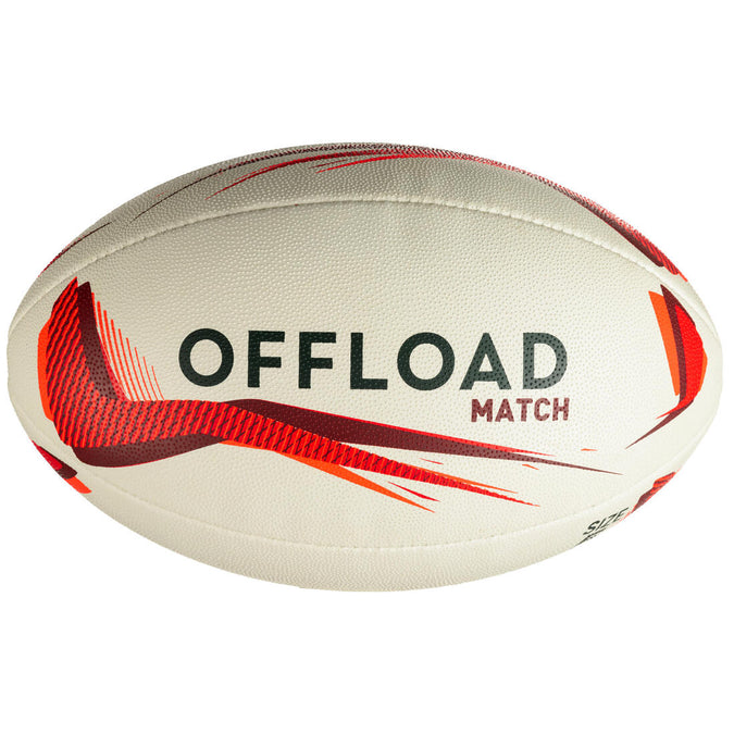 





R500 Size 5 Rugby Ball - Red, photo 1 of 8