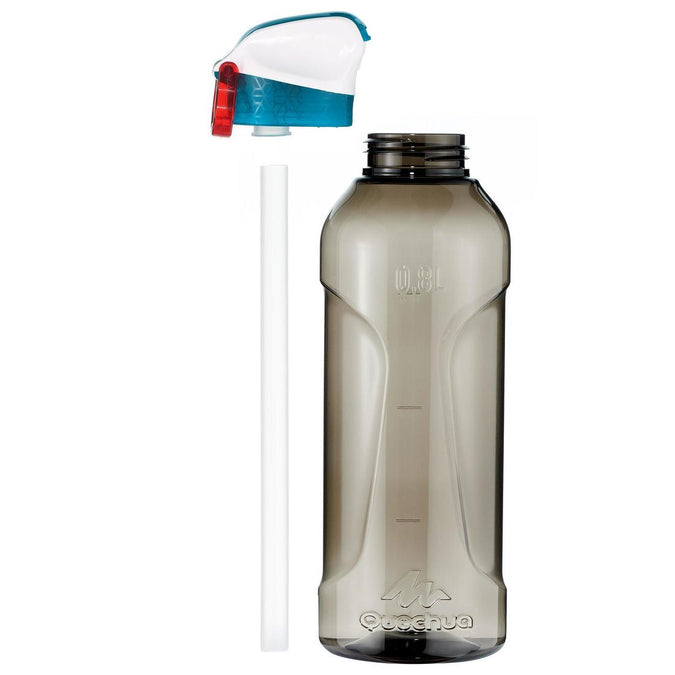 Quechua Tritan 900, Instant Stopper Plastic Hiking Water Bottle