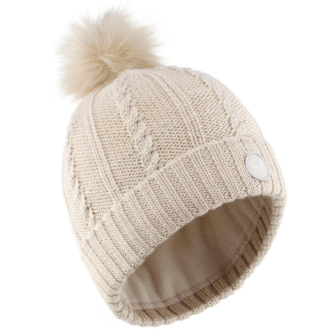 





WOMEN’S CABLE-KNIT FUR WOOL SKI HAT, photo 1 of 7