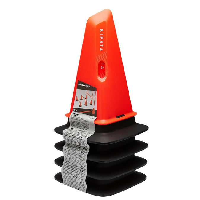 





30cm Weighted Training Cones 4-Pack Modular - Orange, photo 1 of 8