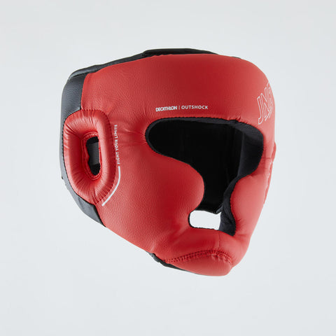 





Kids' Boxing Full Face Headguard 500 - Red