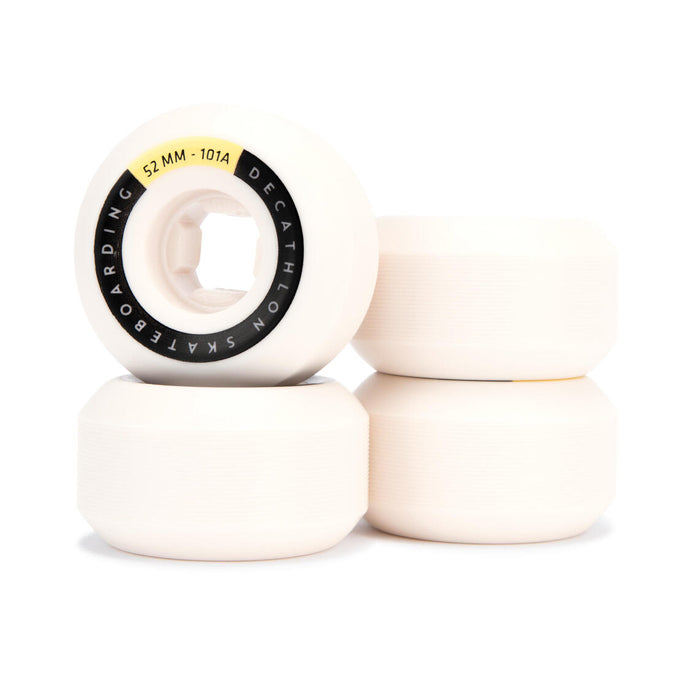 





52 mm 101A Conical Skateboard Wheels 4-Pack - Ivory, photo 1 of 9