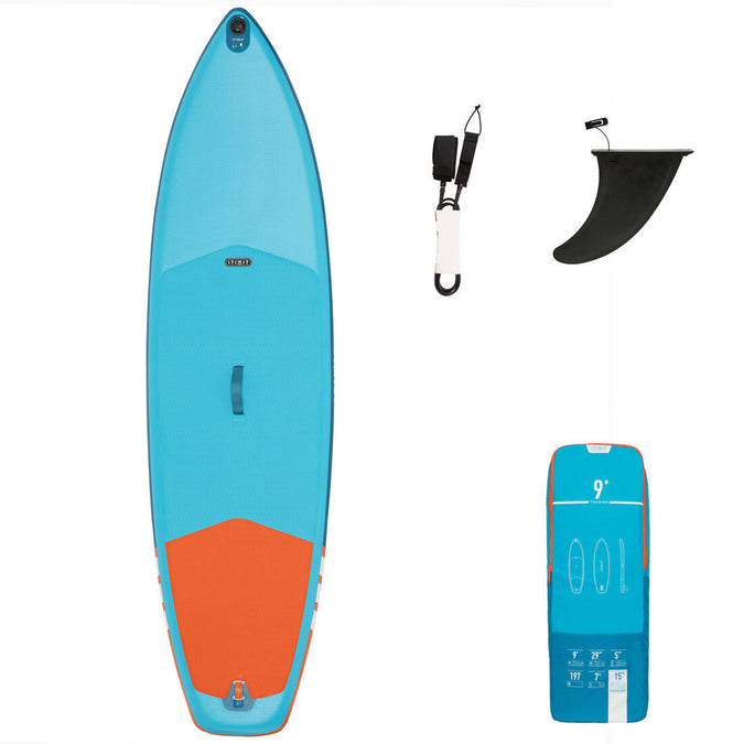 





X100 9FT TOURING INFLATABLE STAND-UP PADDLEBOARD - BLUE / ORANGE, photo 1 of 22