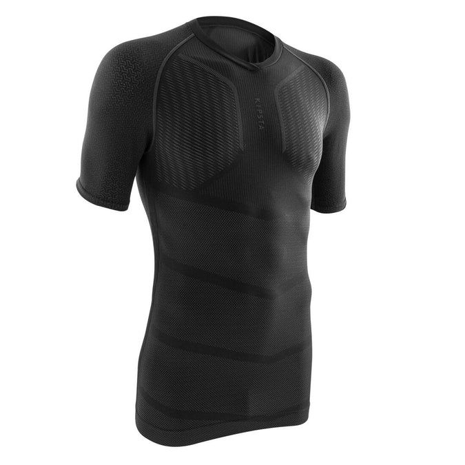 





Adult Short-Sleeved Thermal Base Layer Top Keepdry 500 - Black, photo 1 of 6