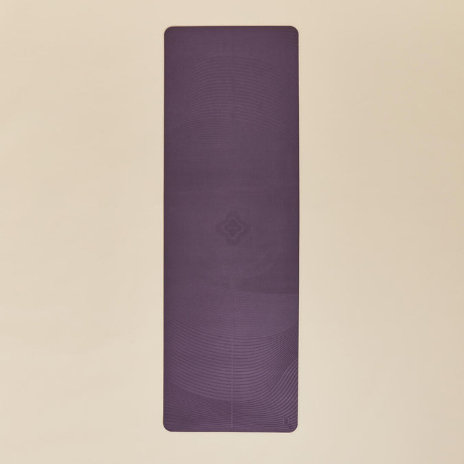 Light Yoga Mat 185 cm ⨯ 61 cm ⨯ 5 mm - Purple