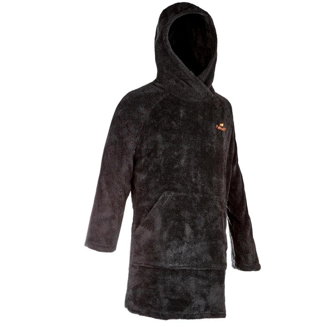 





Children's Soft Microfibre Drying Sweatshirt with Hood and Pocket - Dark Grey, photo 1 of 7