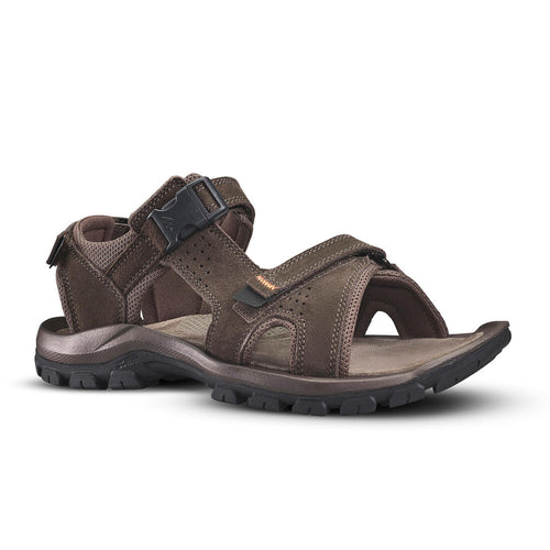 





Men's leather walking sandals - NH120