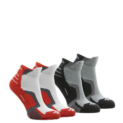 





Children's mountain walking socks, 2 pairs, mid height crossocks
