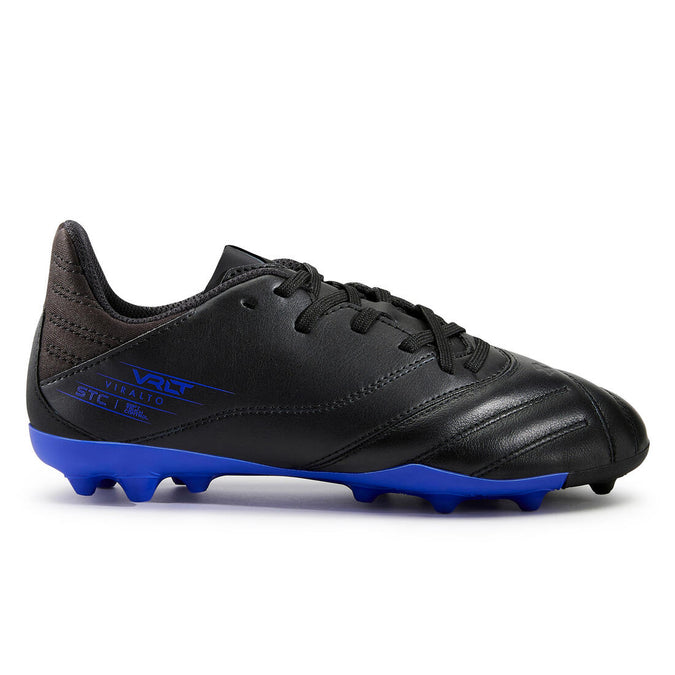 Nike black 2024 leather football boots